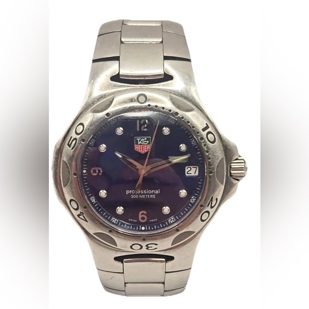 Tag Heuer kirium  WL1116 38mm Blue Date Dial Swiss Made Quartz Men's Watch